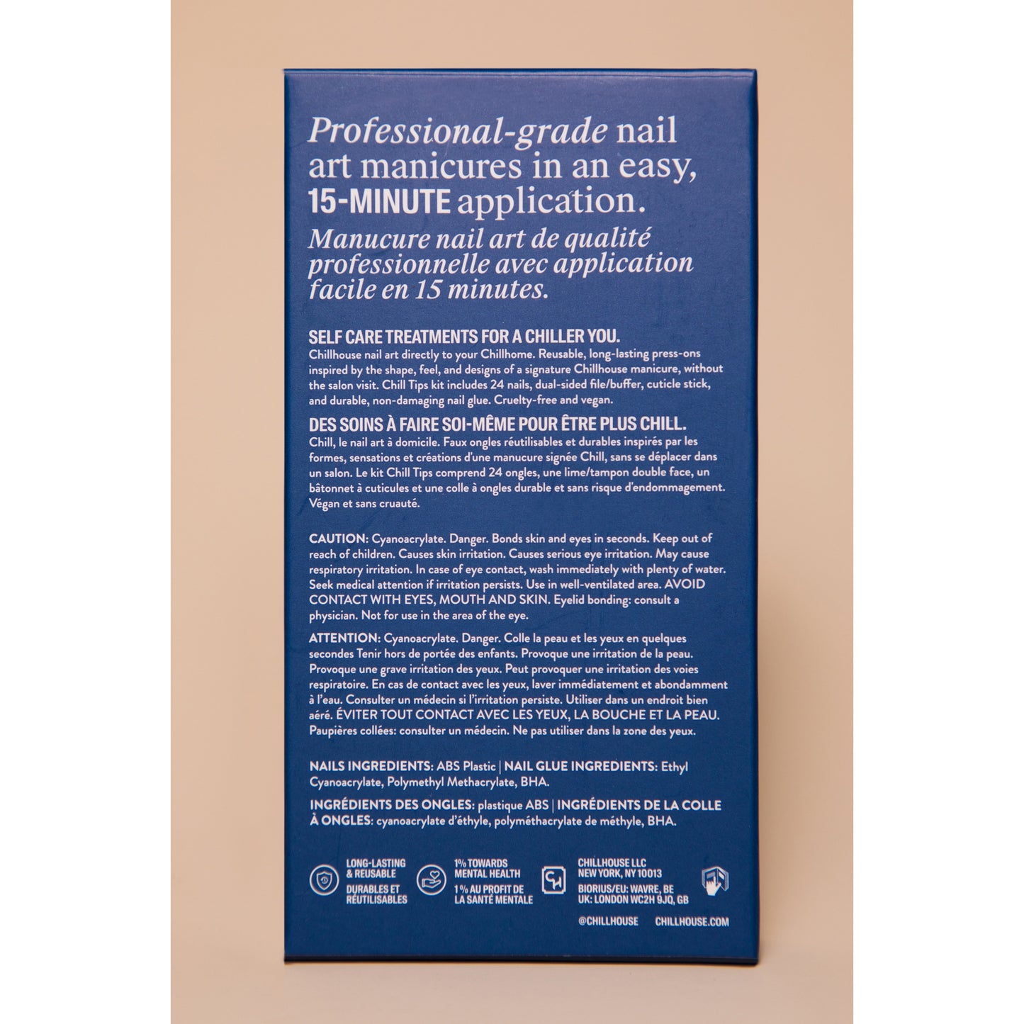 Chill Tips Study Hall Press-On Nails