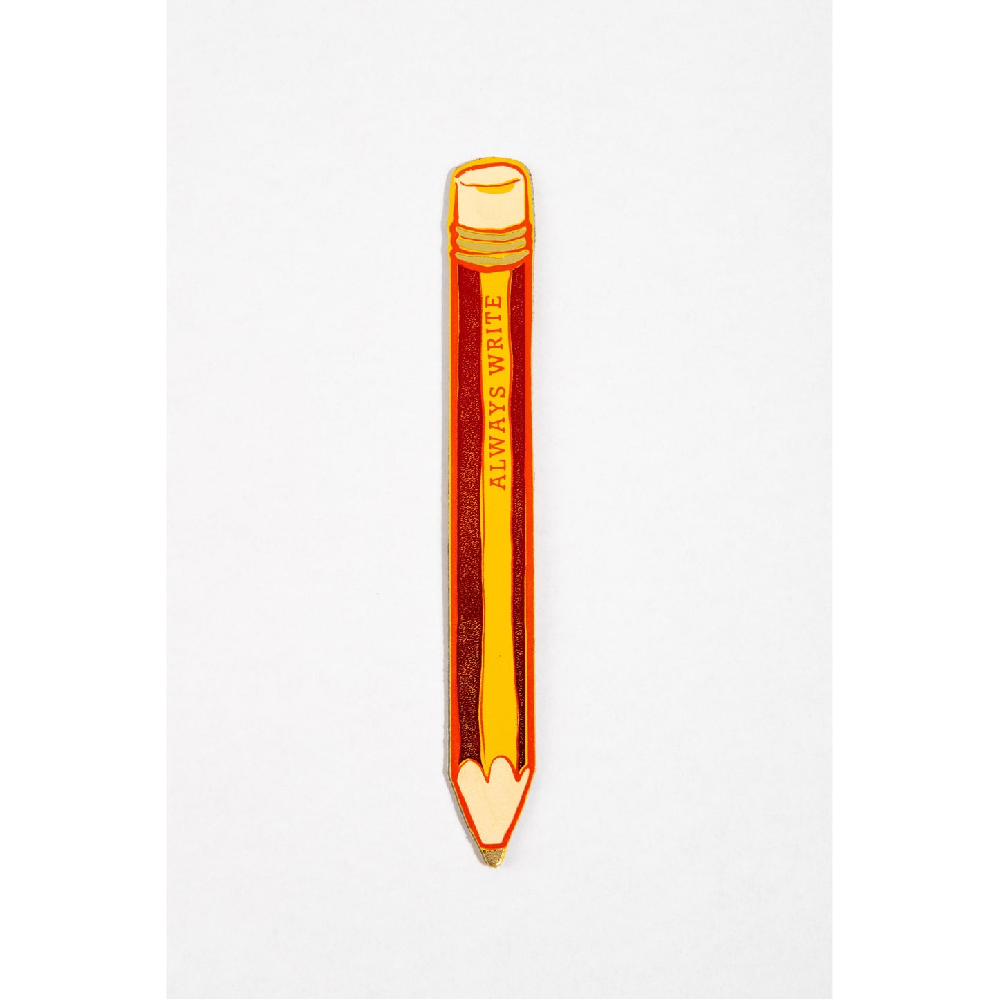 Always Write Pencil Bookmark in Yellow