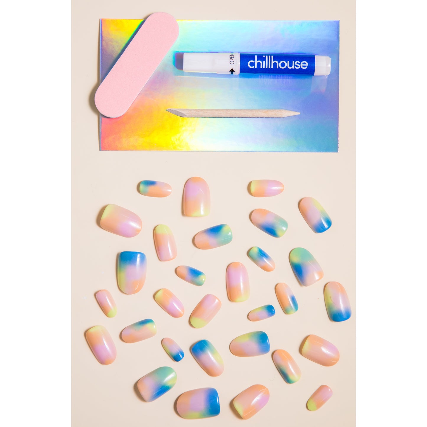 Chill Tips Groovy Baby Press-On Nails