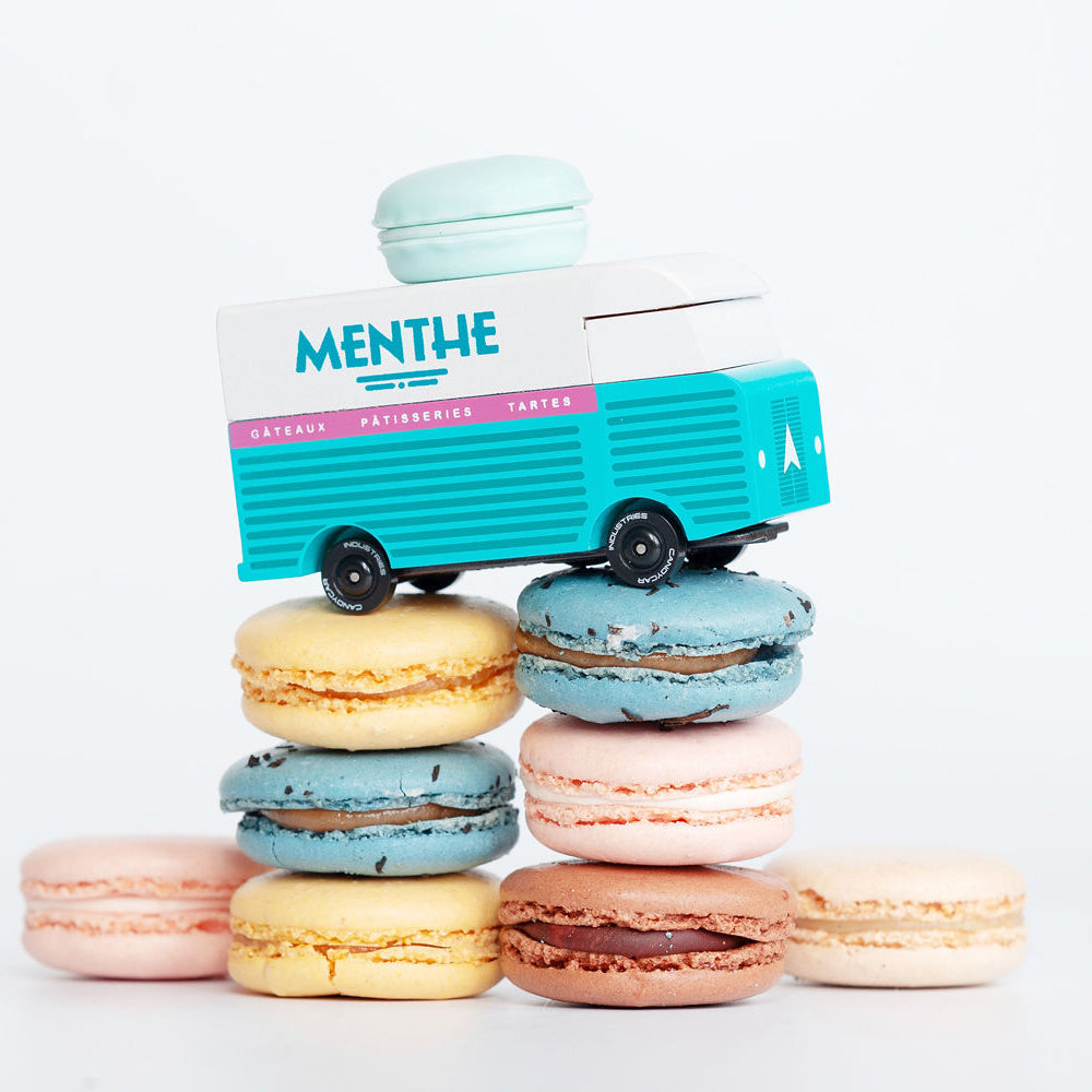 Menthe Macaron Van