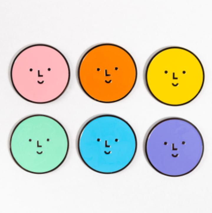 Mint Smiley Logo Magnet