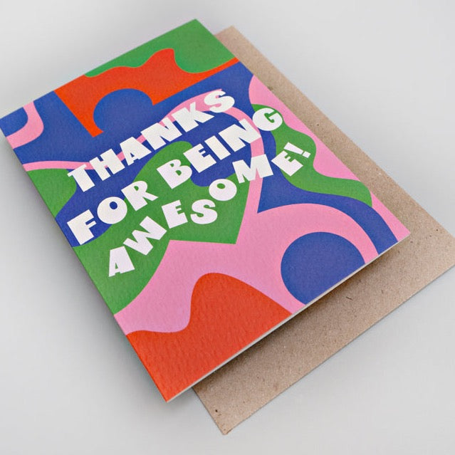 Juno Thanks Awesome Card