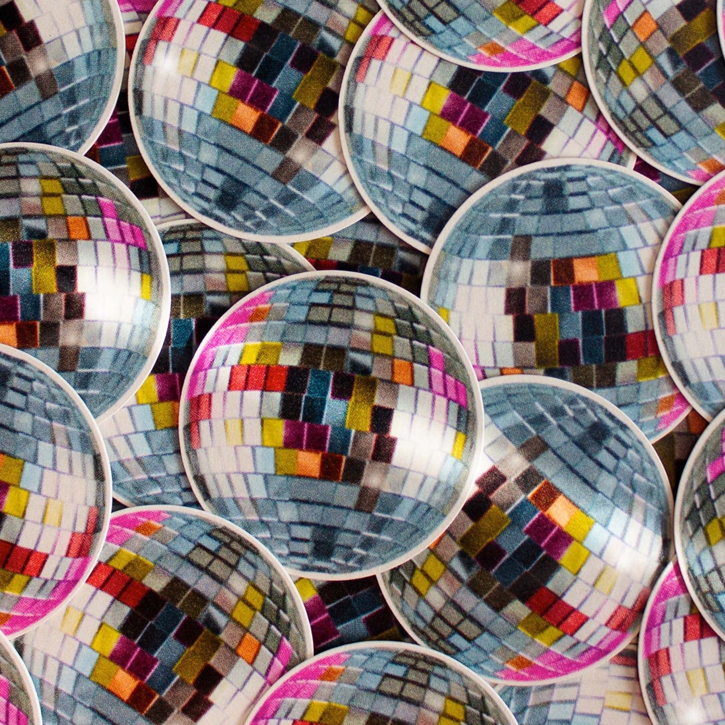 Disco Ball Coaster Set