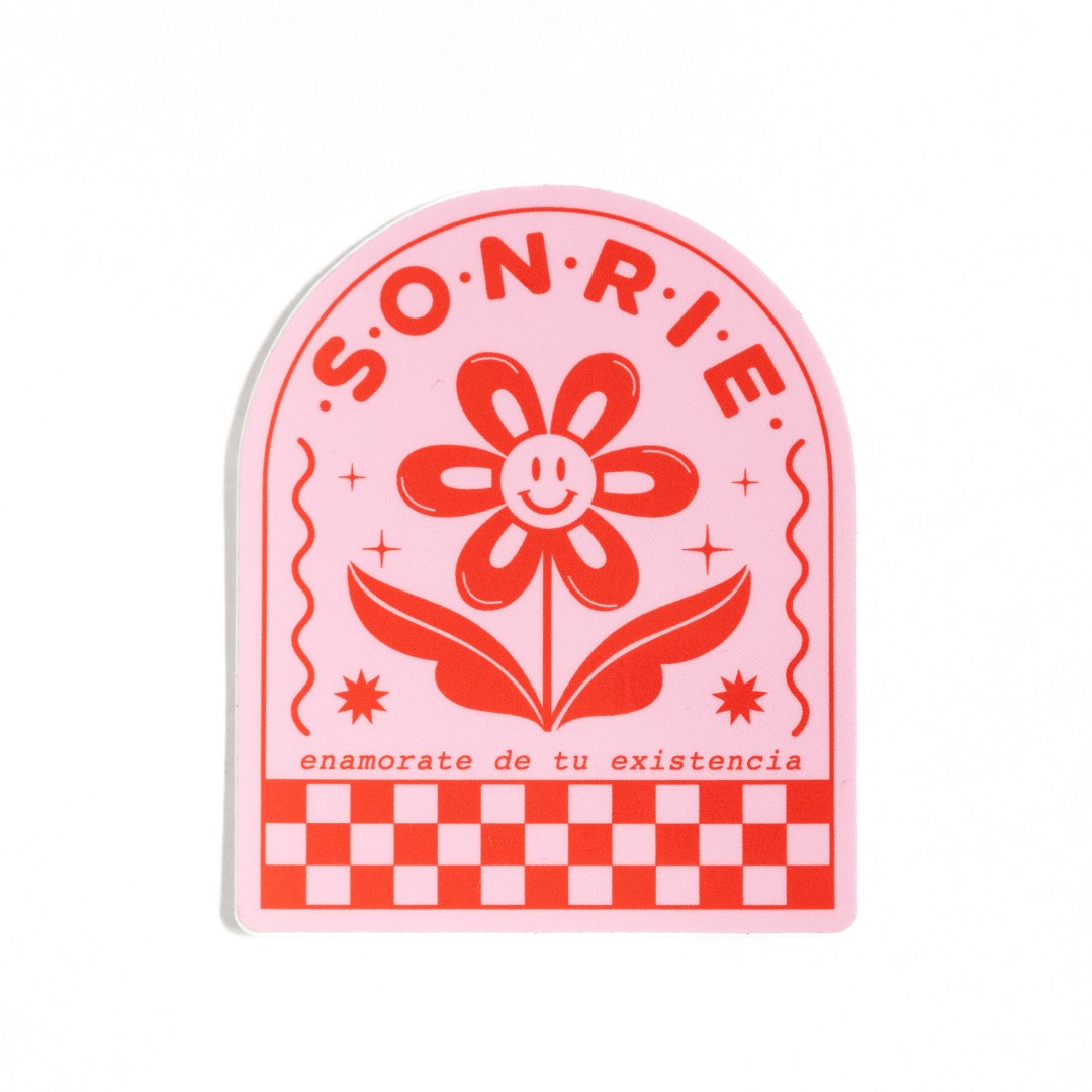 Florecita Feliz Sticker