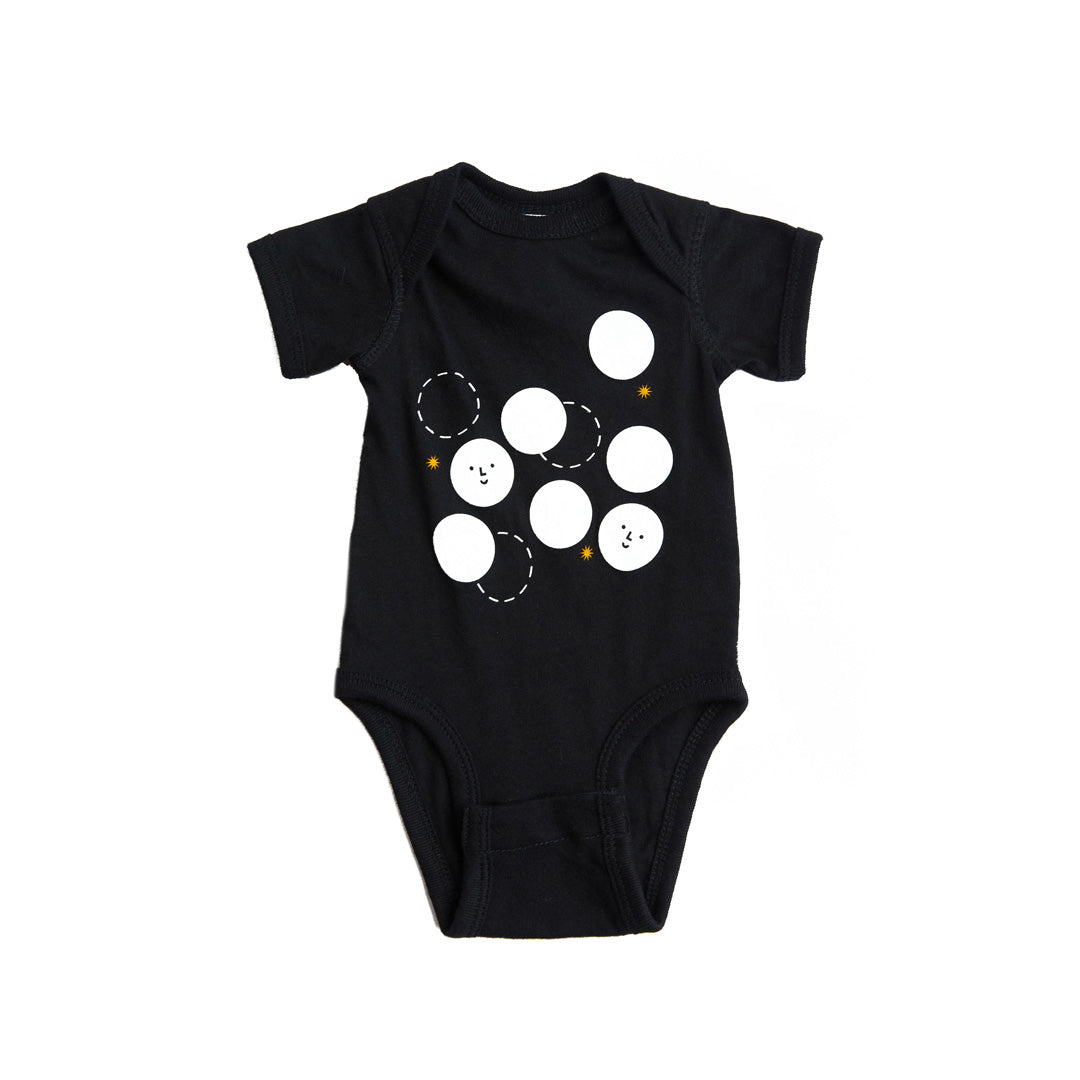 Houston Glow-in-the-Dark Black Ball Pit Onesie