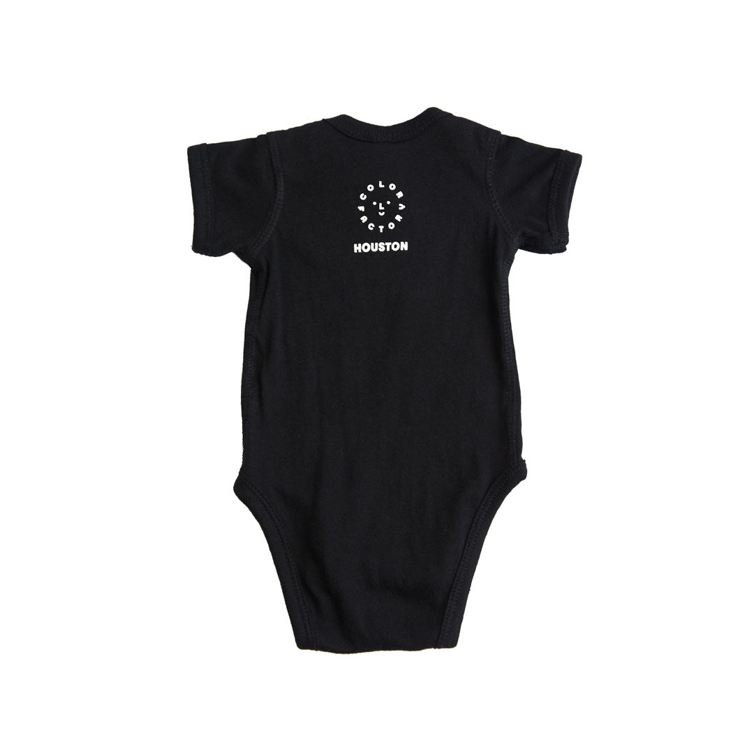 Houston Glow-in-the-Dark Black Ball Pit Onesie