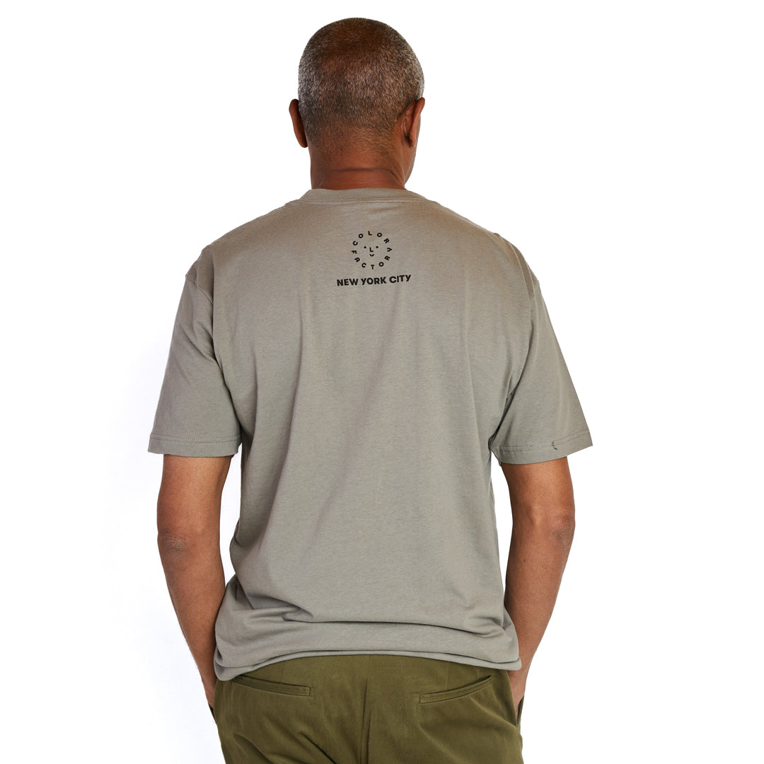 NYC Subway Style Adult Lettering T-Shirt