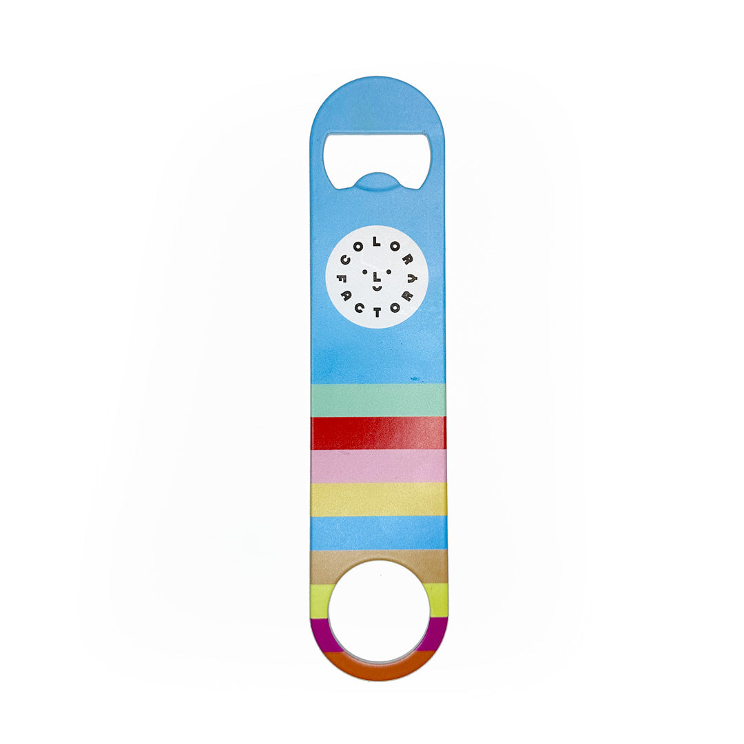 Striped Logo Bottle Opener