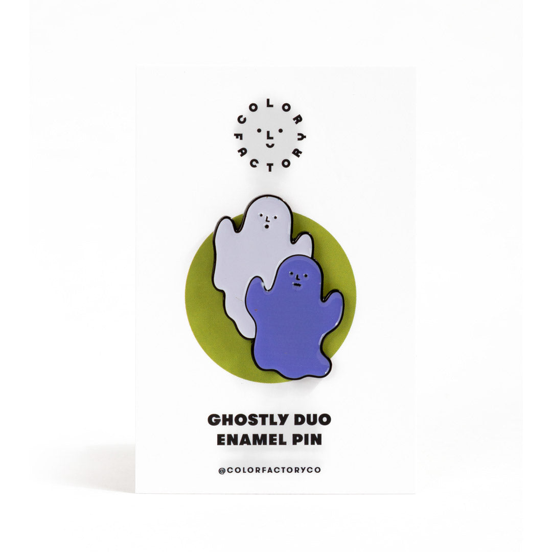 Ghostly Duo Enamel Pin