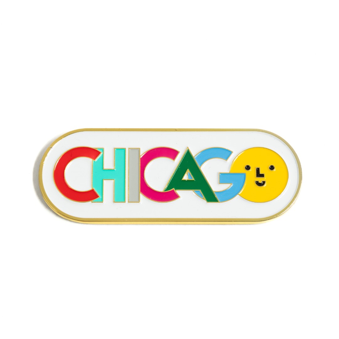 Chicago Lettering Magnet