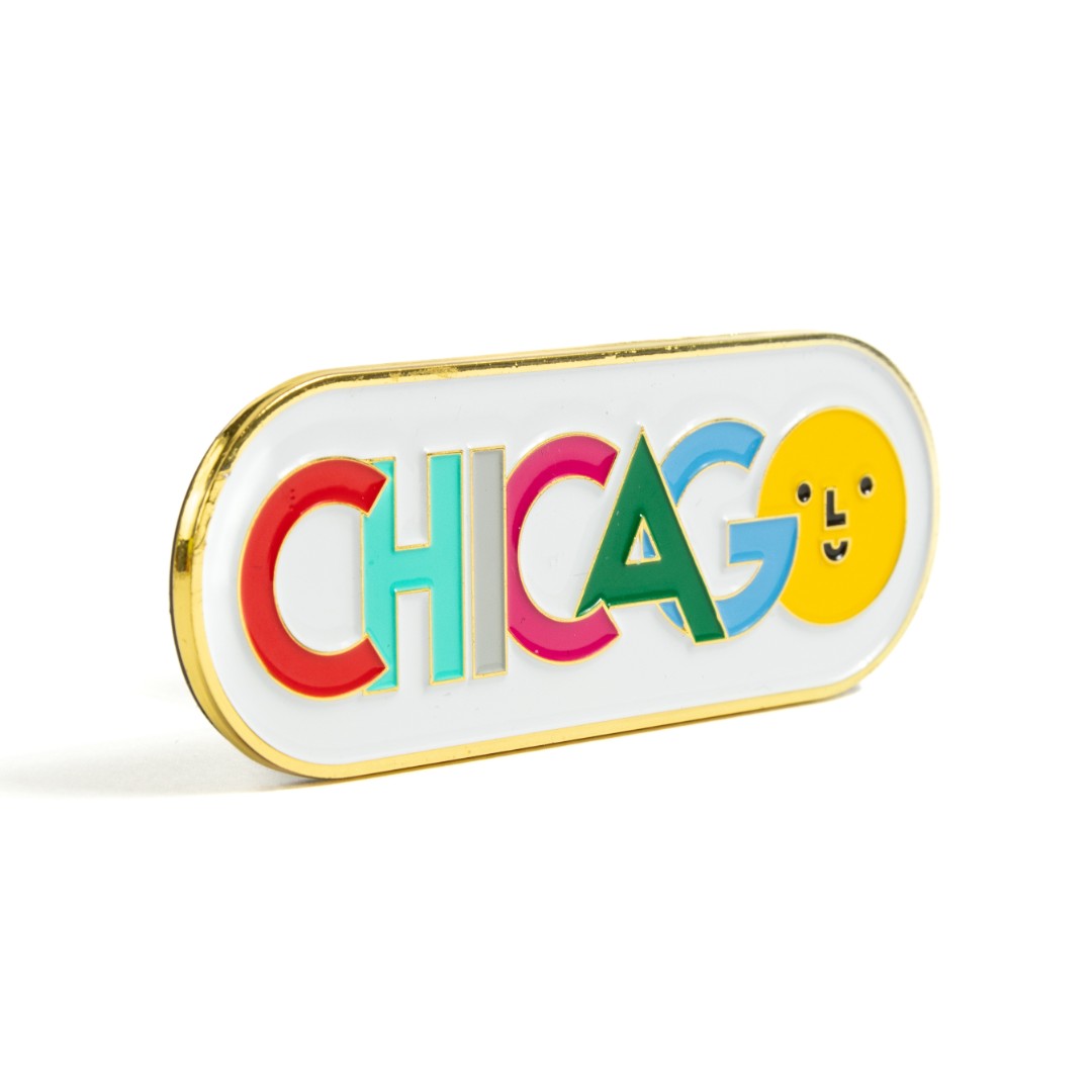 Chicago Lettering Magnet