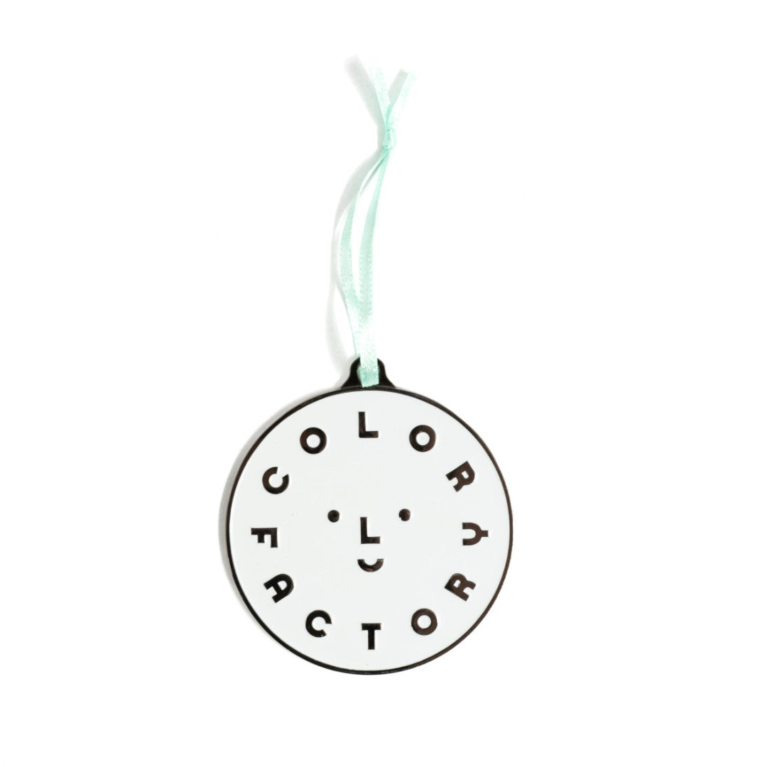 Mint Smiley Logo Ornament