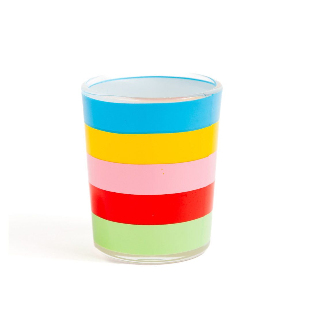 Striped Logo Shot Glass