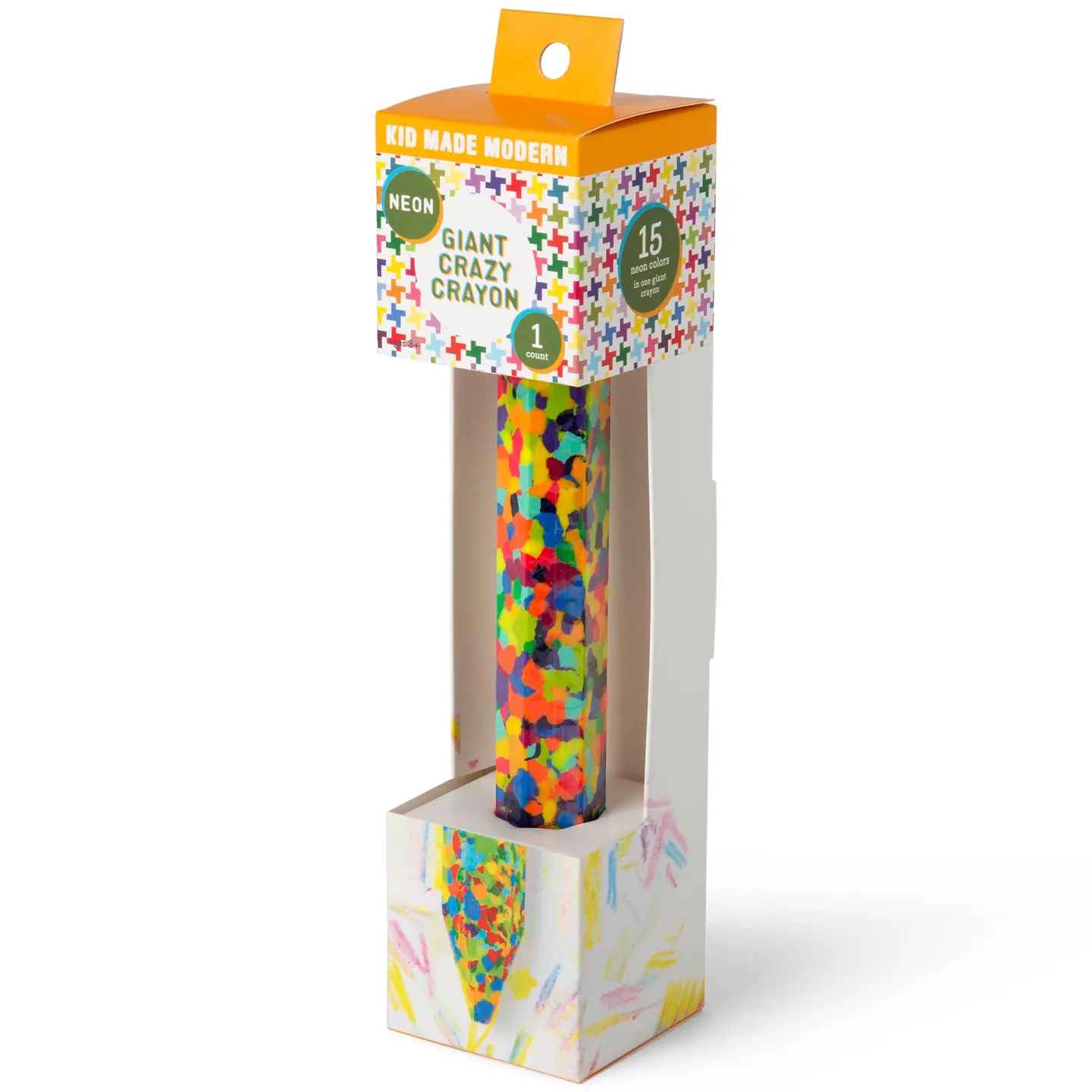 Giant Bright Crazy Crayon - Neon