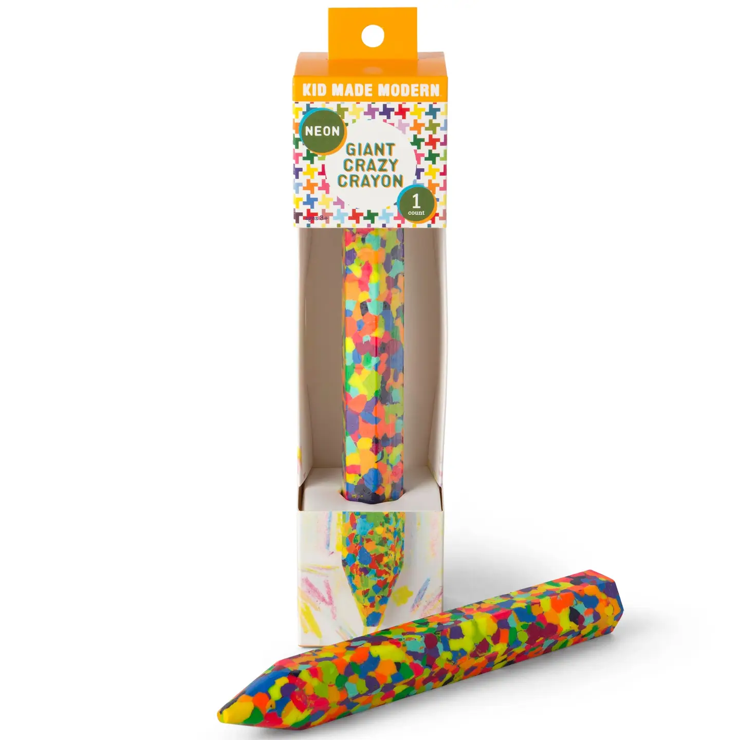 Giant Bright Crazy Crayon - Neon