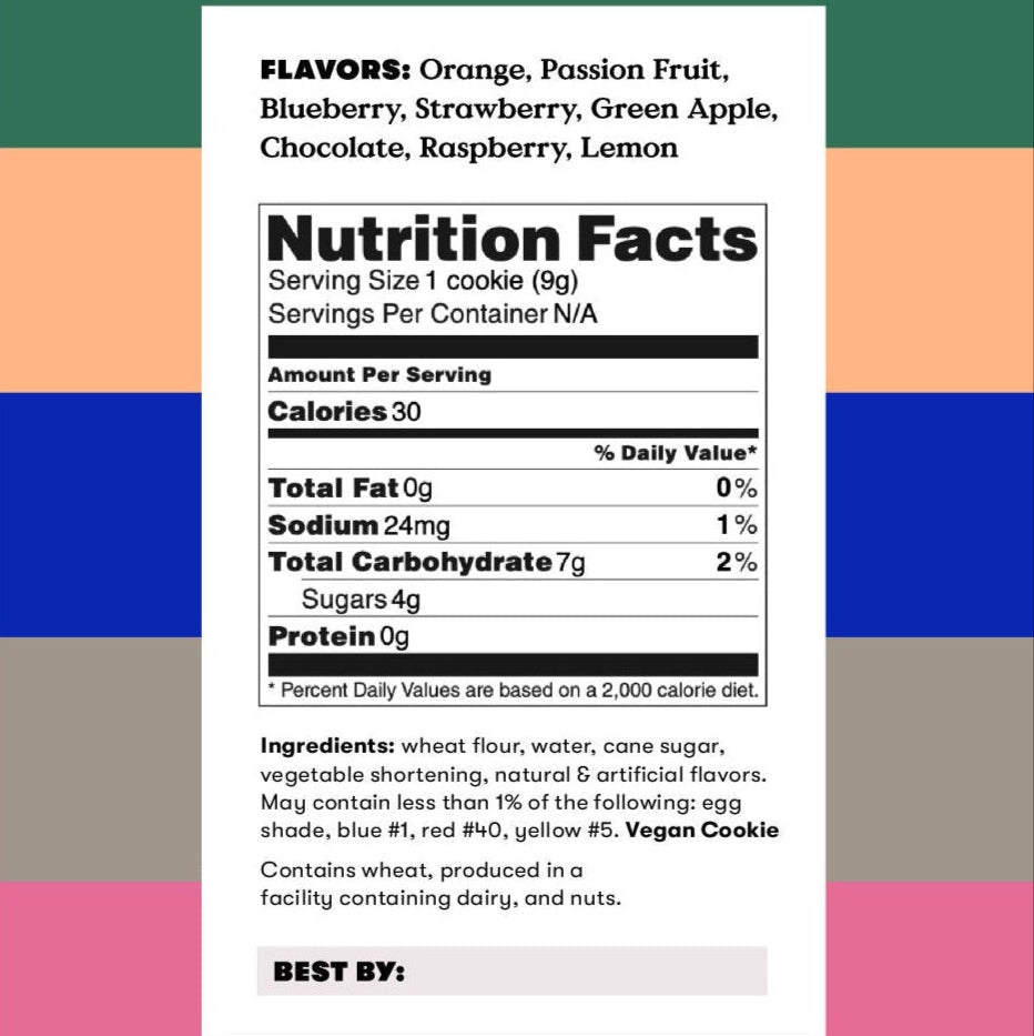 Color Factory Fortune Cookies