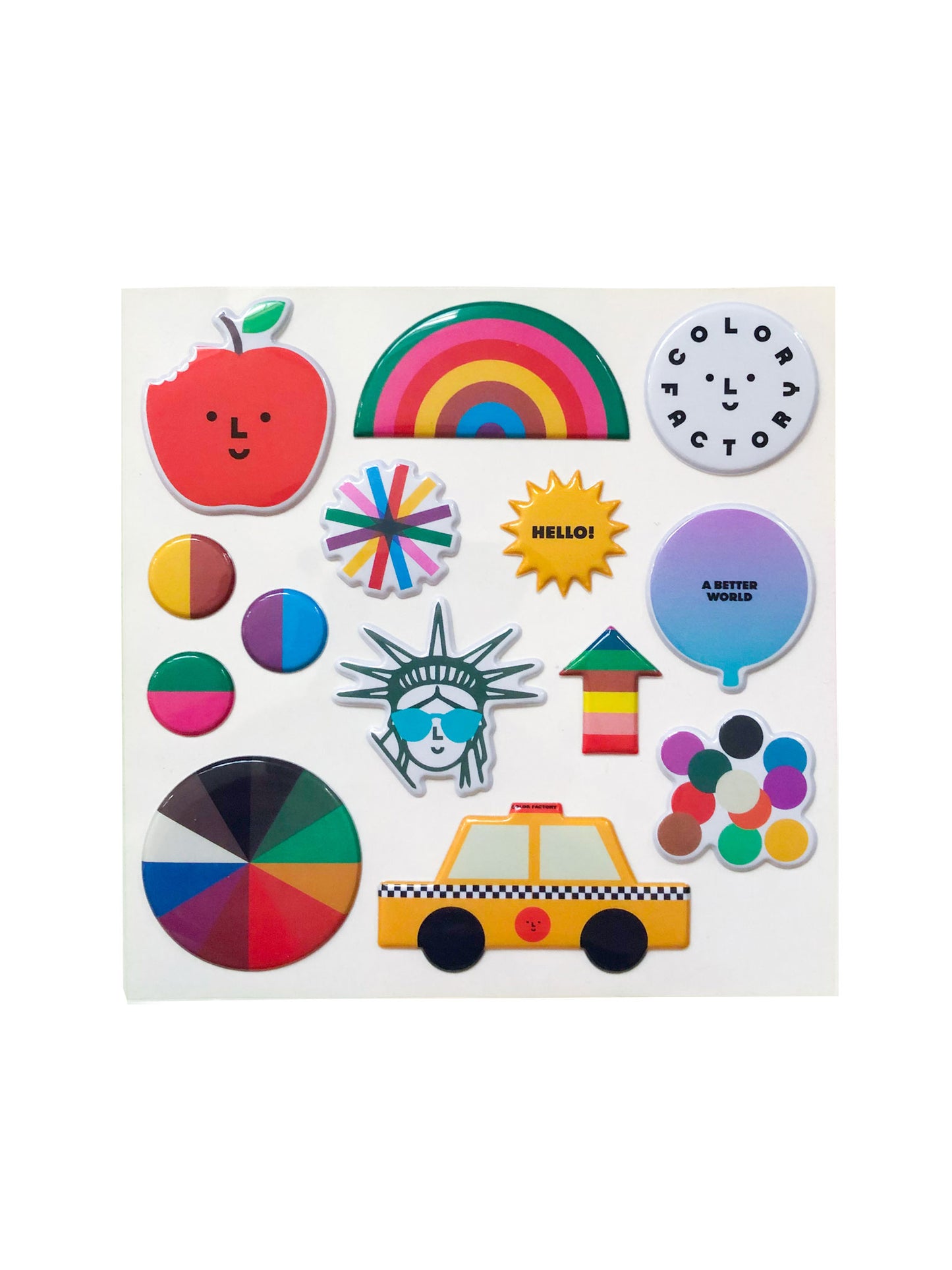 NYC Puffy Stickers