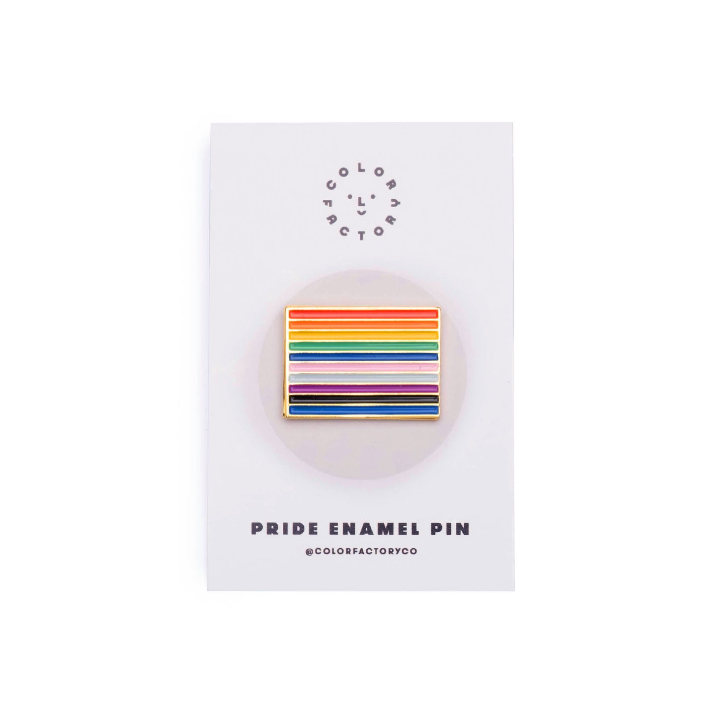 Color Factory Pride Pin (2019) - colorfactoryshop