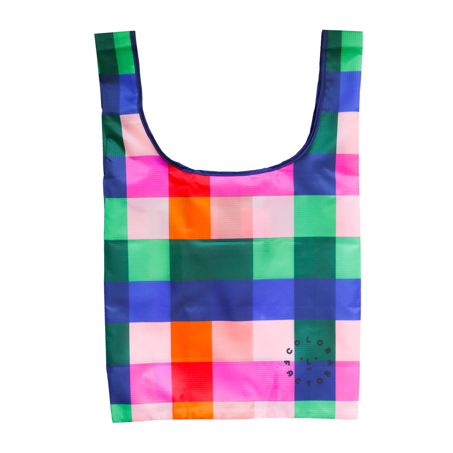 Colorblock Tuck & Toss Bag