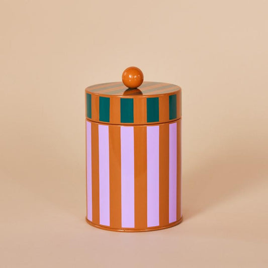 Medium Striped Canister