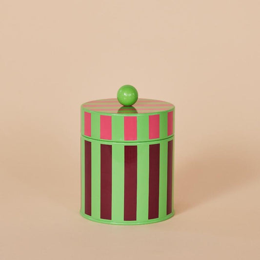 Short Striped Canister