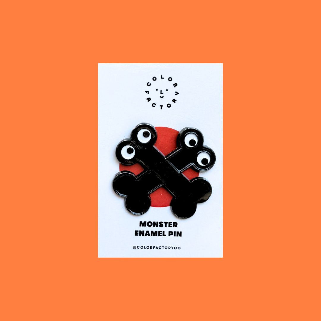 Monster Enamel Pin