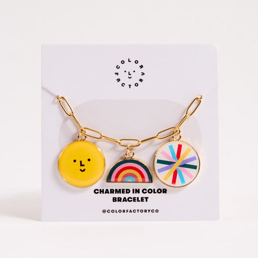 Charmed in Color Charm Bracelet