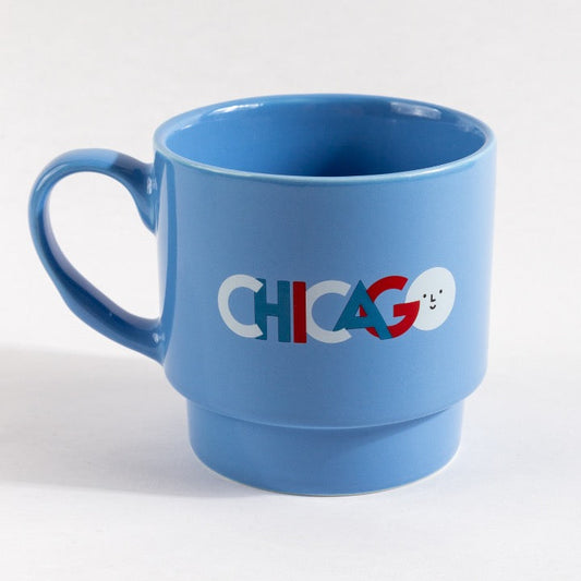 Chicago Lettering Icon Mug