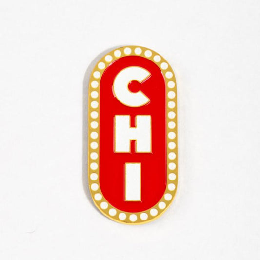 Chicago Marquee Sign Icon Magnet