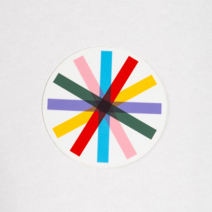 Pinwheel Vinyl Sticker – Color Factory
