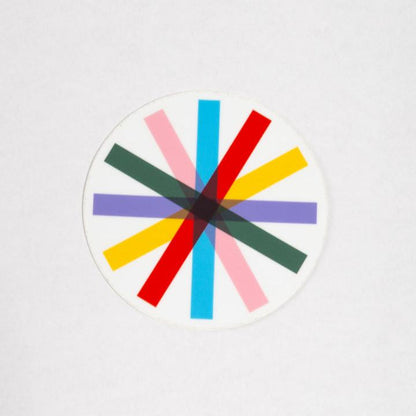 Pinwheel Vinyl Sticker