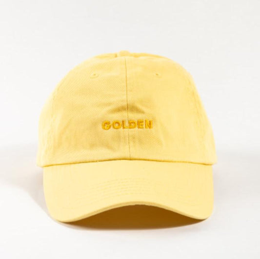 "Golden" Embroidered Dad Hat