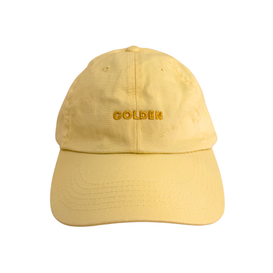 "Golden" Embroidered Dad Hat