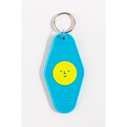 Happy Place Retro Motel Keychain