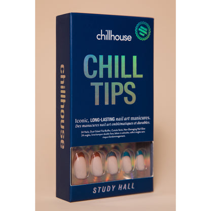 Chill Tips Study Hall Press-On Nails