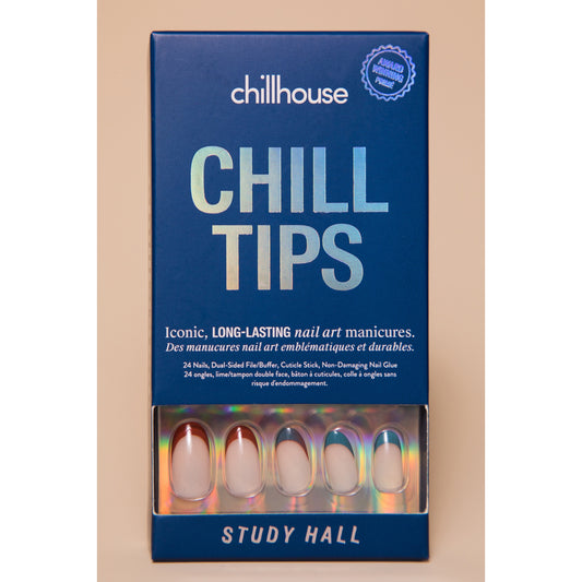 Chill Tips Study Hall Press-On Nails