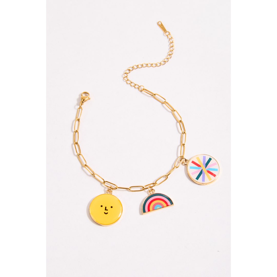 Charmed in Color Charm Bracelet