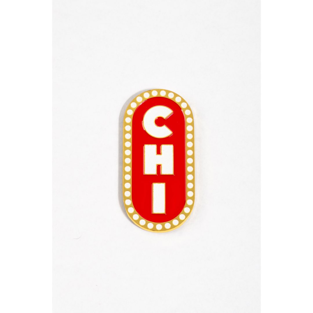 Chicago Marquee Sign Icon Magnet