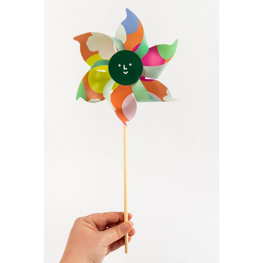 Smiley Logo "Color Wheel" Pinwheel