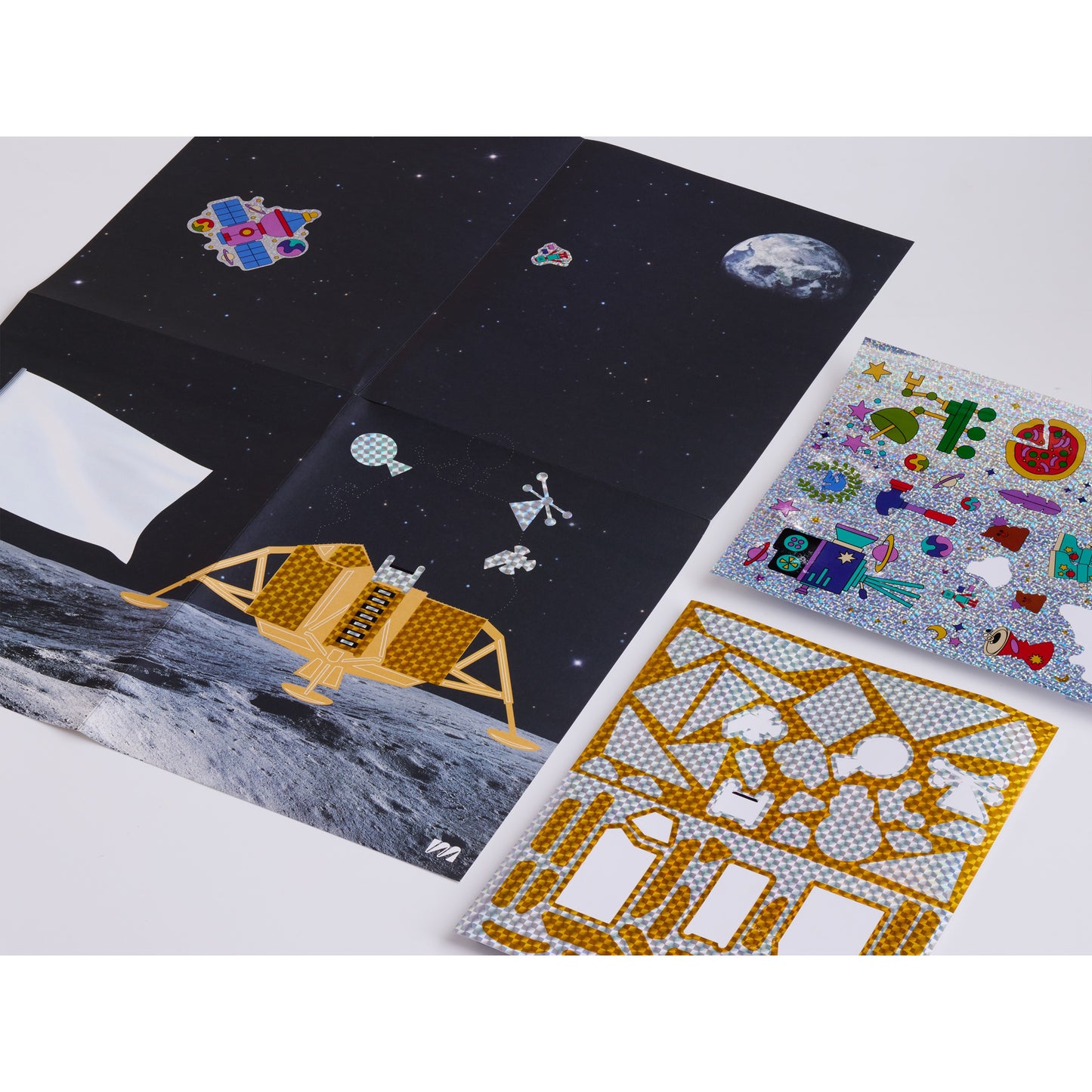 Moon Sticker Based Art Pack - Volume 2