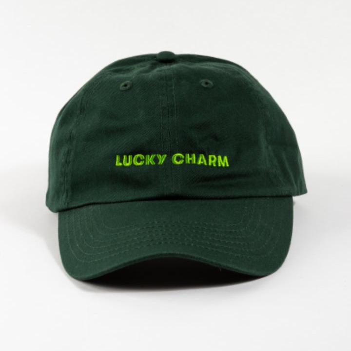 "Lucky Charm" Embroidered Dad Hat