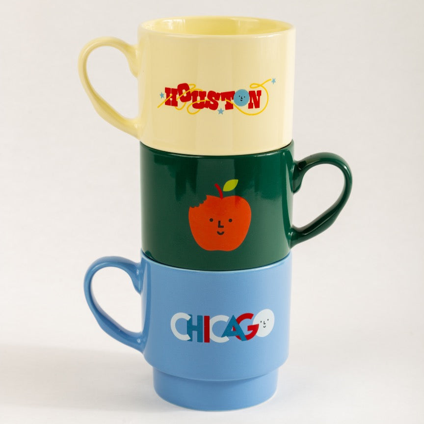 Chicago Lettering Icon Mug