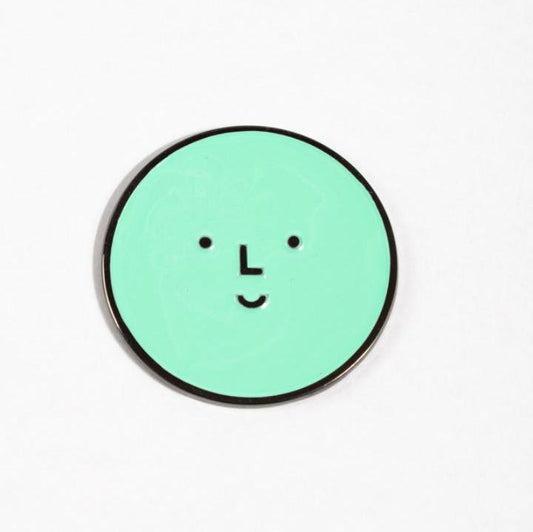 Mint Smiley Logo Magnet