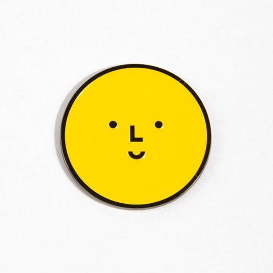 Yellow Smiley Logo Magnet