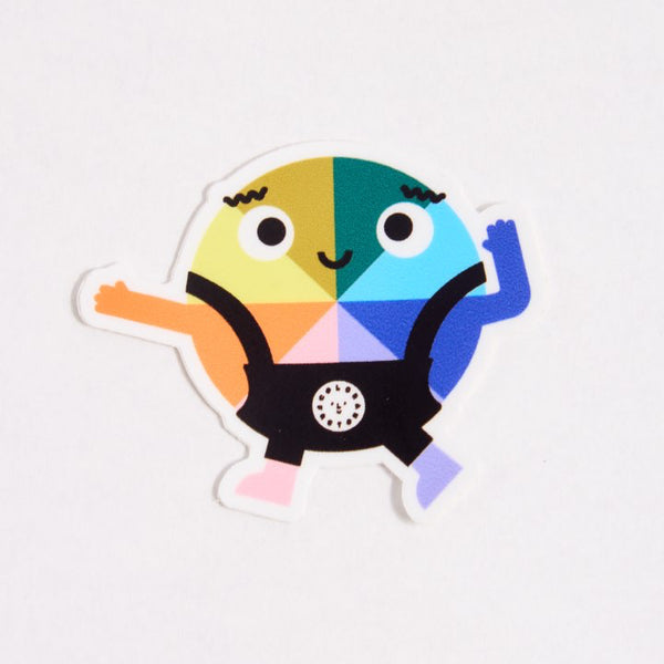 Wheelie Vinyl Sticker – Color Factory