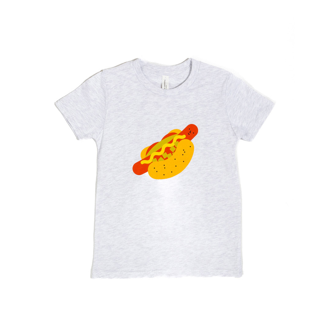 Chicago Hot Dog Icon Youth T-Shirt