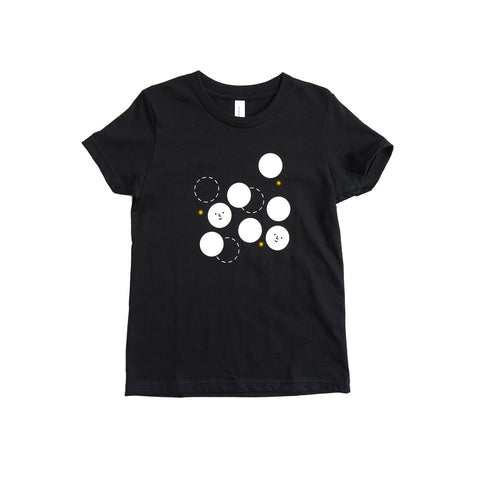 Houston Glow-in-the-Dark Black Ball Pit Youth T-Shirt