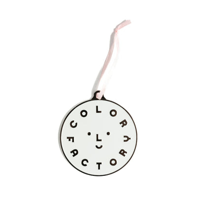 Pink Smiley Logo Ornament