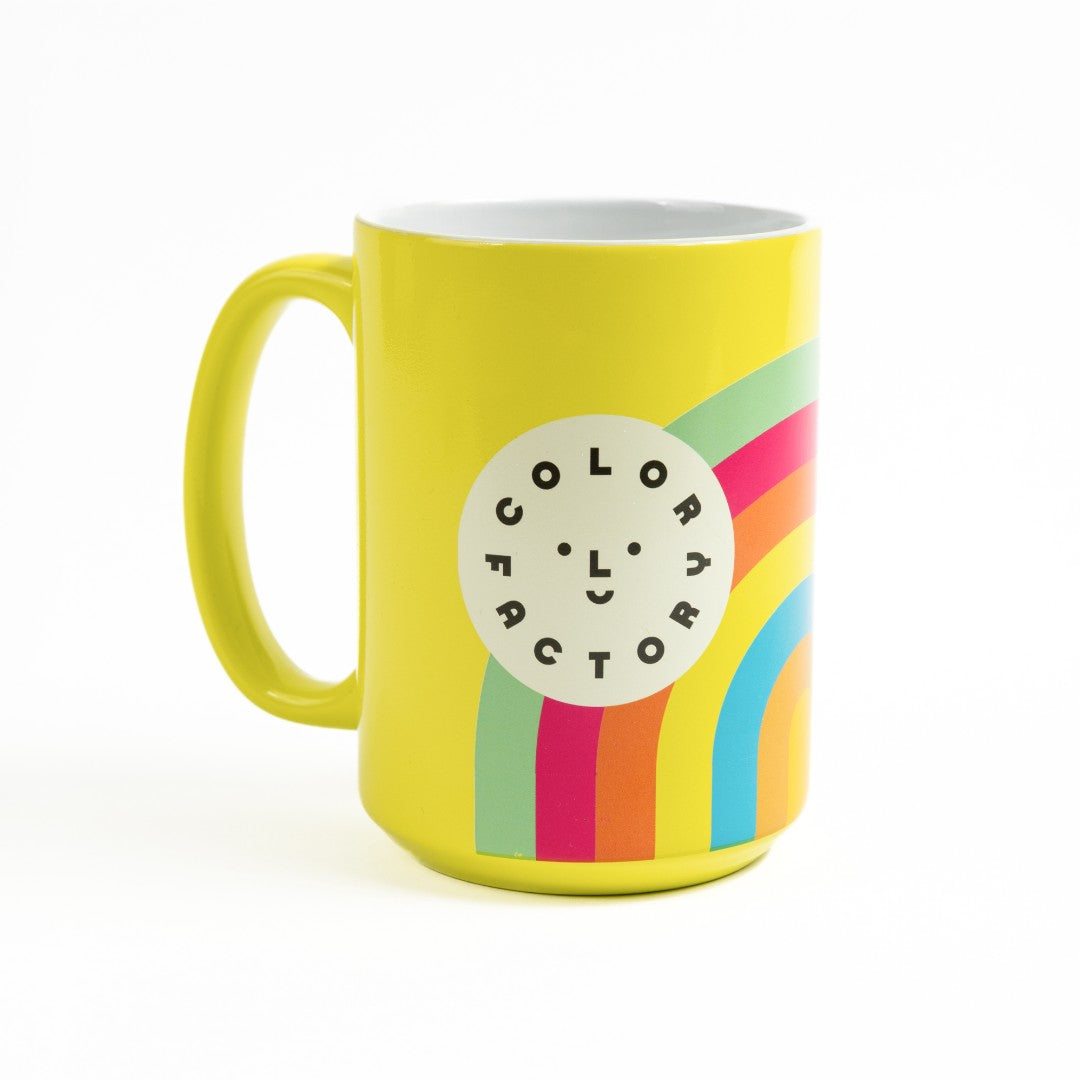 Rainbow Logo Mug – Color Factory