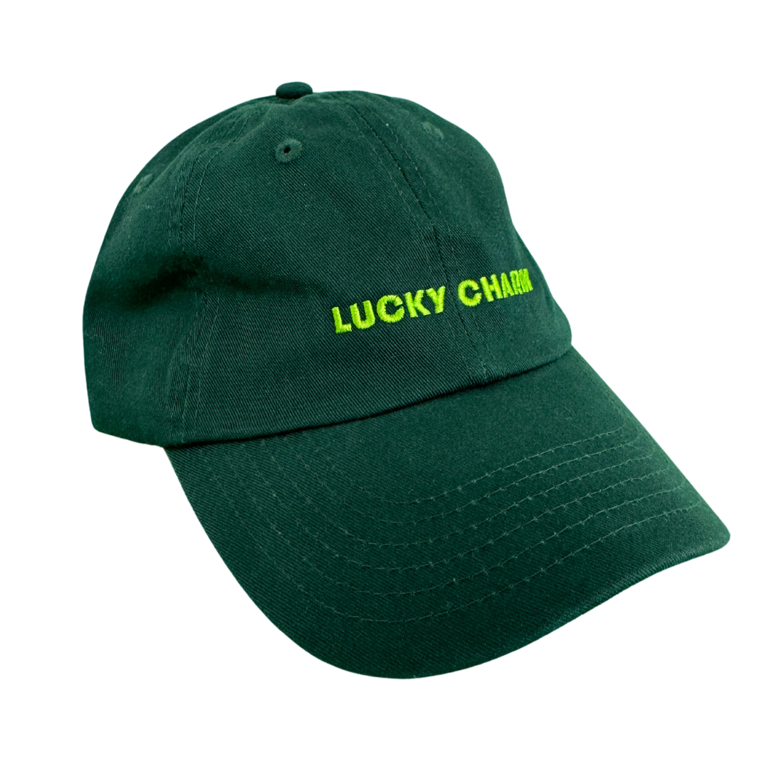 "Lucky Charm" Embroidered Dad Hat